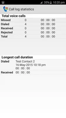 BSH Call Logs android App screenshot 2